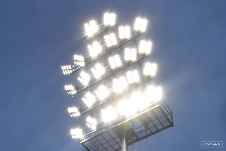 AAA-LUX LED flood lighting for stadiums