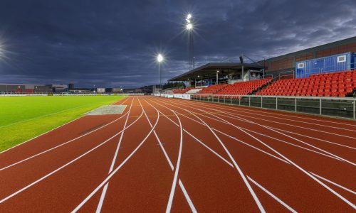 Walldorf Stadium Athletics, Germany
